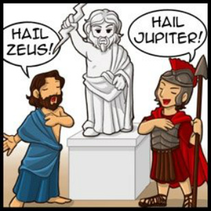 Image result for greek and roman gods